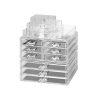 9 Drawer Clear Acrylic Cosmetic Makeup Organizer Jewellery Storage Box