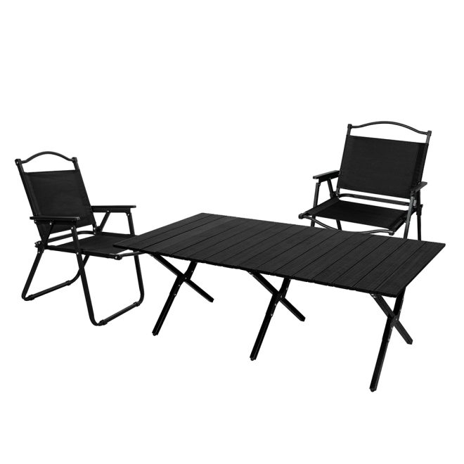 Folding Camping Table Chair Set Portable Picnic Outdoor Foldable Chairs