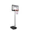 Basketball Hoop Stand System Ring Portable 2.1M Adjustable Height Kids In Ground