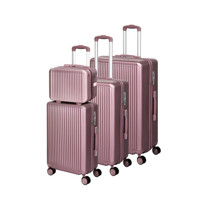 Luggage Suitcase Trolley Set Travel Lightweight 4pc 14″+20″+24″+28″