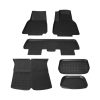 Tesla Model Y Floor Mats Rear Front Trunk Toolbox Liner 3D Car Carpets