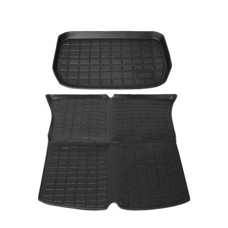 Tesla Model Y Floor Mats Front Rear Trunk Anti-Slip 2020-2022 Car Carpets