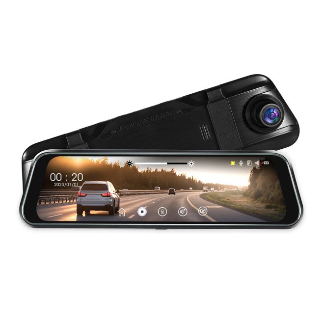 Dash Camera 1080P Front and Rear Smart Car DVR Recorder Night Vision 10″