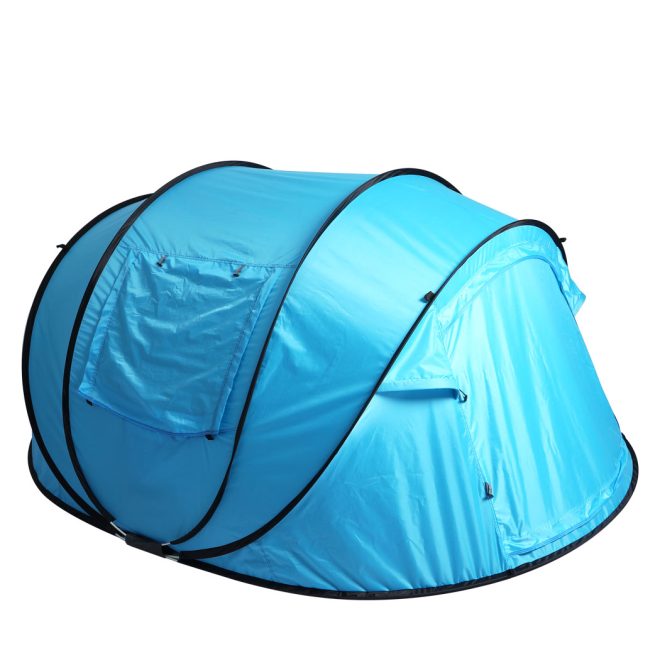 Pop Up Camping Tent Beach Outdoor Family Tents Portable 4 Person Dome