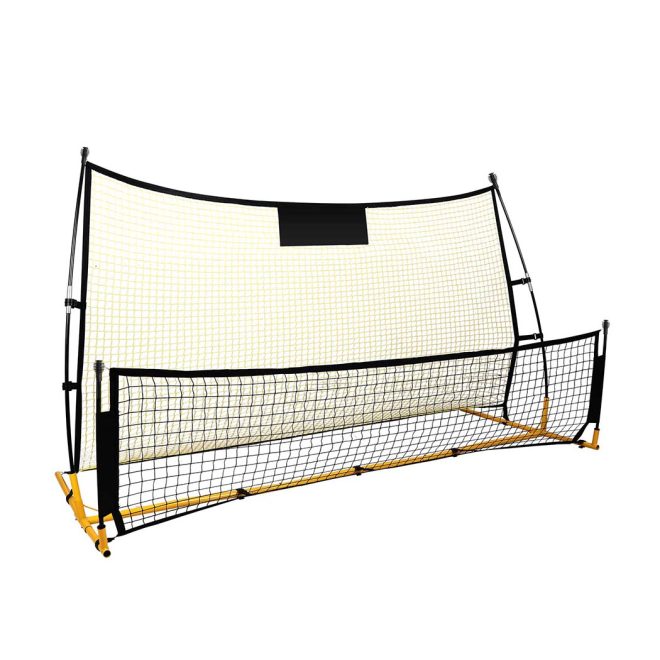 Soccer Rebounder Net Portable Volley Training Outdoor Football Pass Goal