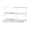 Rack Storage Slide Cabinet Organiser Pantry Kitchen Shelf Spice Jars Can Holder