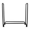 Firewood Rack Holder 4FT Fireplace Tool Log Wood Steel  Large Storage