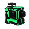 Laser Level Green Light Self Leveling 3D 12 Line Measure 1.5M Tripod