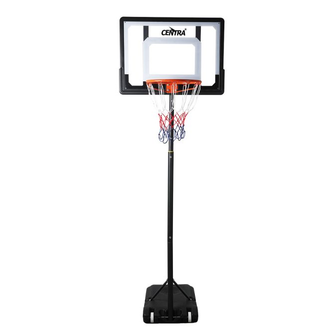 Basketball Hoop Stand System Ring Portable 2.1M Adjustable Height Kids In Ground