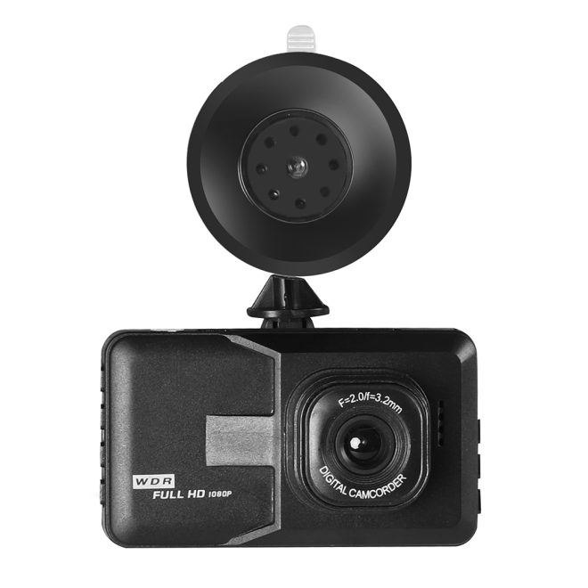 Car Dash Camera Cam 1080P FHD 3″LCD Video DVR Recorder Camera Night Vision Kit