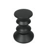 Baird Side Table Geometric Chess Shape Magnesia Stool Stone Style Top 31cm