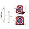 Soft Archery Set  Kids Adult Bow and Arrow Shooting Target Arrows Outdoor Game