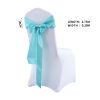 50x Satin Chair Sashes Cloth Cover Wedding Party Event Decoration Table Runner