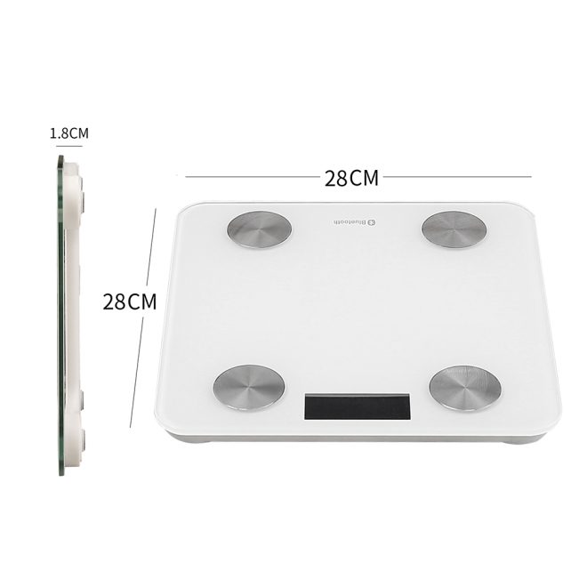 Body Fat Scale Digital Scales Bluetooth Weight BMI Bath Monitor Tracker 180KG