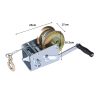 4410 LBS / 2000KGS   Hand Winch Puller  Heavy  Duty 4WD Boat Cranking Winch Steel Cable