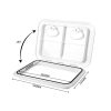 Access Hatch White Lid Locked Caravan Storage Boat RV Camper 440x315mm