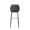 2x Bar Stool Counter Chair PU Leather Kitchen Pub Restaurant Padded Seat