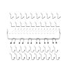 Pegboard Hooks Storage Bins Hanger Locks Parts Steel Tray Organizer Bin 138PC