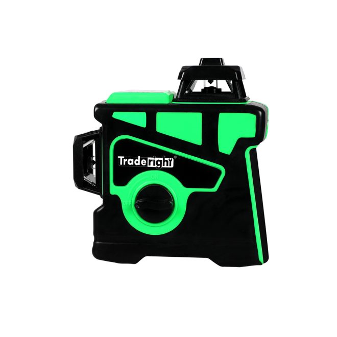 Laser Level Green Light Self Leveling 3D 12 Line Measure 1.5M Tripod