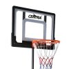 Basketball Hoop Stand System Ring Portable 2.1M Adjustable Height Kids In Ground