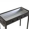 Charcoal BBQ Grill Protable Hibachi Outdoor Barbecue Set Camping Picnic Grills